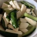 0720まま's cooksnap of when they made 長芋とキュウリのわさび漬け.