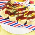 フジぽん's cooksnap of when they made レンジで魚肉ソーセージアメリカンドック風.