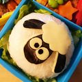 「☆いちご☆」's cooksnap of when they made キャラ弁☆ひつじのショーン簡単おめめ.