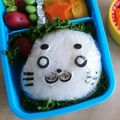 「☆いちご☆」's cooksnap of when they made 簡単キャラ弁＊おにぎりゴマちゃん.