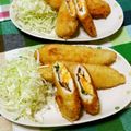 赤い電話's cooksnap of when they made ささみの梅チーズフライ.