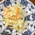 horseland's cooksnap of when they made にんじんとキャベツの簡単ナムル風.