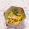 カレンガール's cooksnap of when they made もやしと水菜とハムの中華風サラダ.