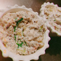 ☻'s cooksnap of when they made 水切り不要☆　水菜の白和えサラダ.