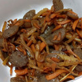 れん◈'s cooksnap of when they made 大根の皮とこんにゃくのきんぴら.