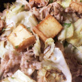 とみきりん's cooksnap of when they made コクまろ♪キャベツと厚揚げのオイ味噌炒め.