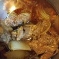 ちぇぶ？'s cooksnap of when they made 牛ステーキ肉煮☆圧力鍋で超トロトロ♪.