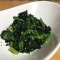 かなそま☆もぐりん's cooksnap of when they made ほうれん草の海苔ナムル.