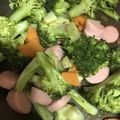 みりん調味料's cooksnap of when they made ブロッコリーとソーセージのコンソメ炒め.