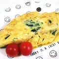 ＊sunlight＊'s cooksnap of when they made ✿ほうれん草オムレツ✿.