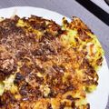 ωはるすけω's cooksnap of when they made 長芋なし！鶏胸肉のふわふわお好み焼き.