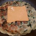 Ｍぱん's cooksnap of when they made ほうれん草のチーズオムレツ.