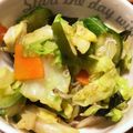 ぽってりん's cooksnap of when they made ★給食とおんなじ！？中華サラダ.