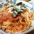 ねこはがき's cooksnap of when they made トマトとベーコンのうまうまパスタ.