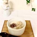 賀古遥's cooksnap of when they made オートミール粉でもちもち♫白玉団子風.