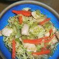 Japanisch's cooksnap of when they made ★白菜と鶏むね肉のあんかけ焼きそば★.