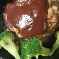 ぴんくすいか's cooksnap of when they made ニトスキ♥︎スキレットでハンバーグ.