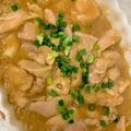マダムキュリー's cooksnap of when they made レンジだけ！味ポンでとりもものみぞれ煮.