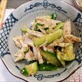 ぱにぱる's cooksnap of when they made 時短！サラダチキンと胡瓜の和え物.