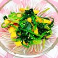 めみたん☆'s cooksnap of when they made ほうれん草&柿のナムル.