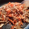 みこひろママ's cooksnap of when they made 繊維たっぷり♪舞茸と人参のキンピラ.