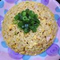 まっちゃ。's cooksnap of when they made 糖質制限に！糖質0麺 de チャーハン！.