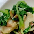 MULA's cooksnap of when they made シャキシャキ小松菜とほたてのソテー.