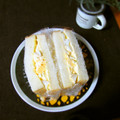 haruku221's cooksnap of when they made ２種類食感たまごサンド.