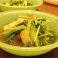 綾タン's cooksnap of when they made *水菜と油揚げのさっと煮*.