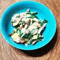 ｊｏｃｏｍｏｍｏｌａ's cooksnap of when they made ニラと舞茸のたまご炒め.