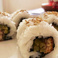 sugarbeast's cooksnap of when they made 鰻＆たくあんの細巻き寿司.