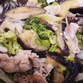 桜汰。's cooksnap of when they made 豚肉となすとブロッコリーのウェイパー炒め.