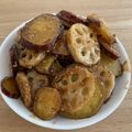 ポメちょん's cooksnap of when they made さつまいもとれんこんのバター甘辛からめ.