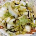 まろん☆'s cooksnap of when they made あっさり塩昆布柚子白菜♪.