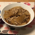 犬Gyami's cooksnap of when they made 簡単！かぶのそぼろ煮.