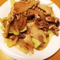 ellie21's cooksnap of when they made はやとうりと豚肉の塩麹炒め.