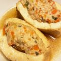 まにもごよ's cooksnap of when they made 体がポカポカ温まる♪「厚揚げの肉詰め」.