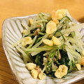 tsunamon's cooksnap of when they made 簡単5分＊天かすと水菜とツナのおひたし.
