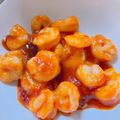 mun_gin's cooksnap of when they made エビチリ◎から揚げ粉などお手軽食材で簡単.