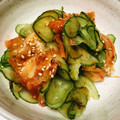 azbjbn's cooksnap of when they made ⭐️簡単・きゅうりとキムチの和え物.