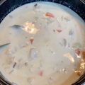 yysakura's cooksnap of when they made 美肌と疲労回復に！牡蠣のクラムチャウダー.
