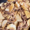 クックWHEYKI☆'s cooksnap of when they made 牛丼味で美味！長芋大量消費！牛肉長芋焼き.