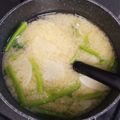 あたりめっこ's cooksnap of when they made 超簡単！かぶの葉のお味噌汁.