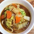 horseland's cooksnap of when they made カレーうどん♪麺つゆで簡単♪.