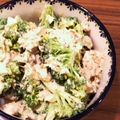 しろしろクマ's cooksnap of when they made ブロッコリーとツナと卵のデリ風サラダ☆.