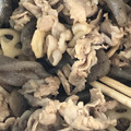 クックZ8J4H4☆'s cooksnap of when they made 蓮根、蒟蒻、豚薄切りのさっぱり煮。.