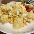 えつごんとこちび達's cooksnap of when they made 基本の☆きゅうりなしポテトサラダ♪.