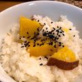 ちょこふみ's cooksnap of when they made さつま芋の塩麹おこわ.