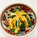あっこ姉's cooksnap of when they made レンジで☆ほうれん草と大根の胡麻和え.