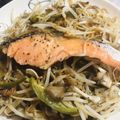 優木星's cooksnap of when they made 生鮭のフライパン蒸し(塩レモン蒸し).